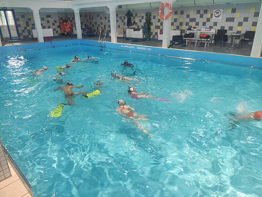 Hokej pod wodą Walenie Siemianowice Śląskie Trening 26 XI 2022. Koniec Walenia czyli Amatorska Liga Hokeja Pod Wodą